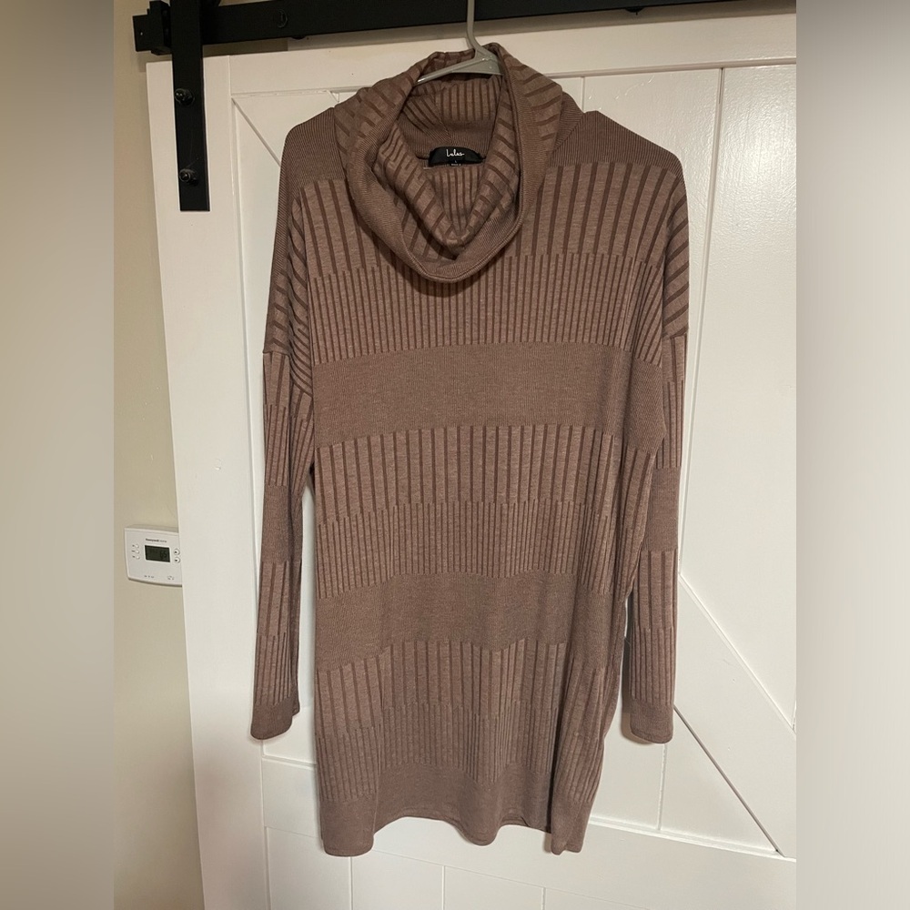 Lulu Women's Brown Sweater dress